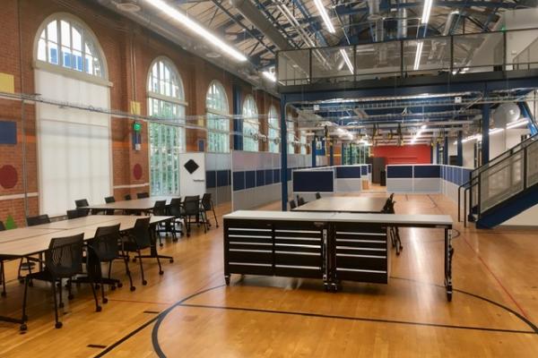 Anna Hiss Gymnasium South Wing Opens 