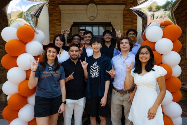 Texas Robotics Celebrates First Robotics Minor Graduates